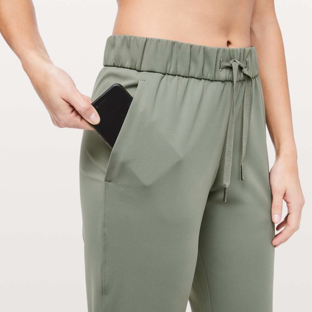 Lululemon Athletica Sage Green Joggers